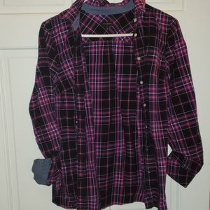 Talbots flannel style
